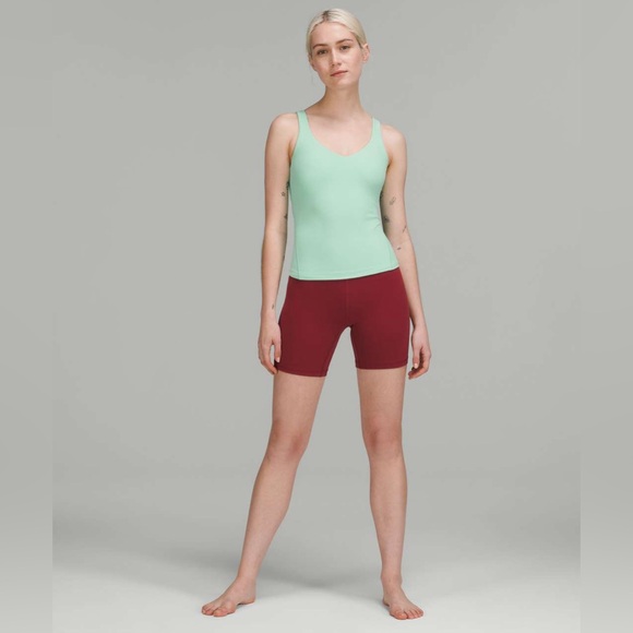 Lululemon NWT Align Tank Waist Length Sz 4 Wild Mint - Picture 2 of 5